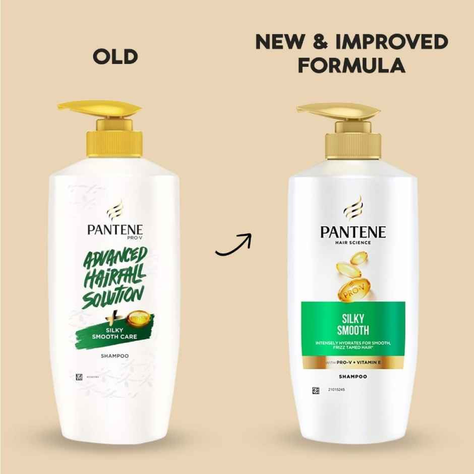 Pantene Pro-V Advanced Hairfall Solution, Silky Smooth Care Shampoo