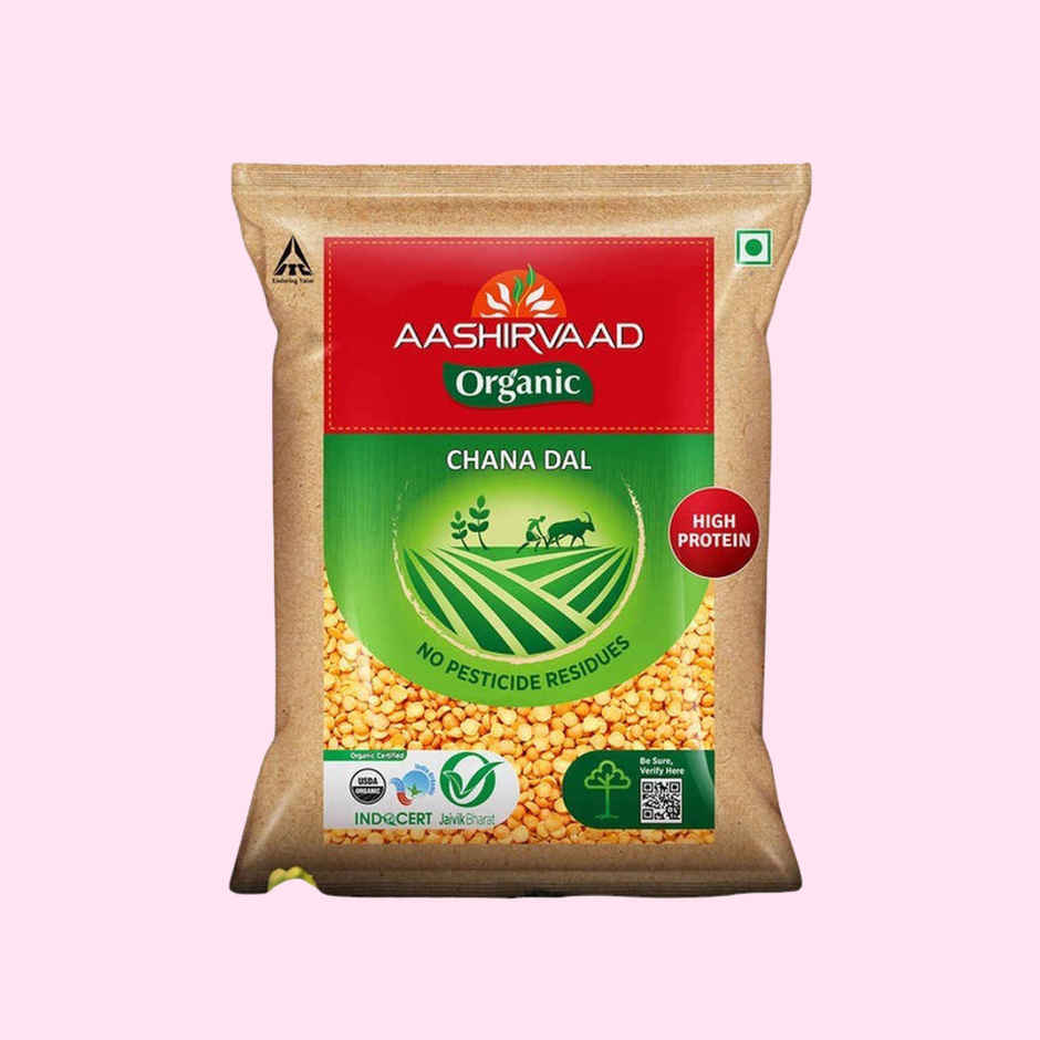 Aashirvaad Organic Chana Dal | Rich In Protein