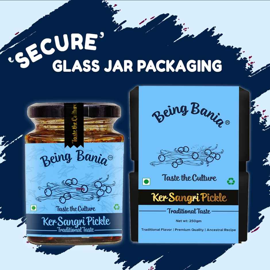 Being Bania Ker Sangri Pickle | Rajasthani Panchkutta Achar