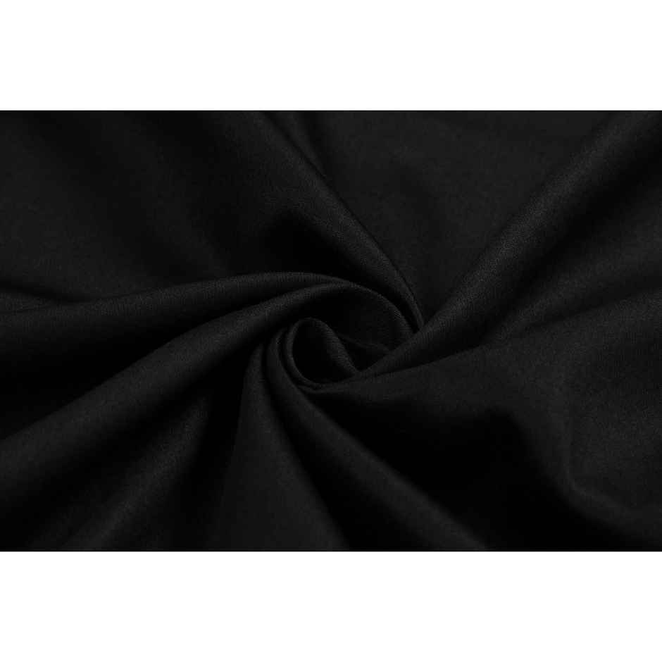 Florida Shades Cotton Elastic Fitted King Size Bedsheet for Double Bed with 2 Pillow Covers 300-TC