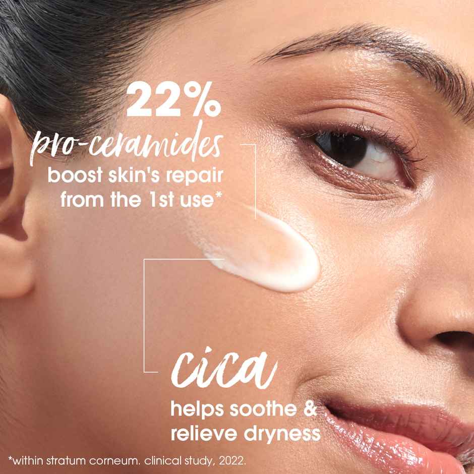 Simple Barrier Repair+ Hydrating Cream | 22% Ceramide Boosters | Moisturiser