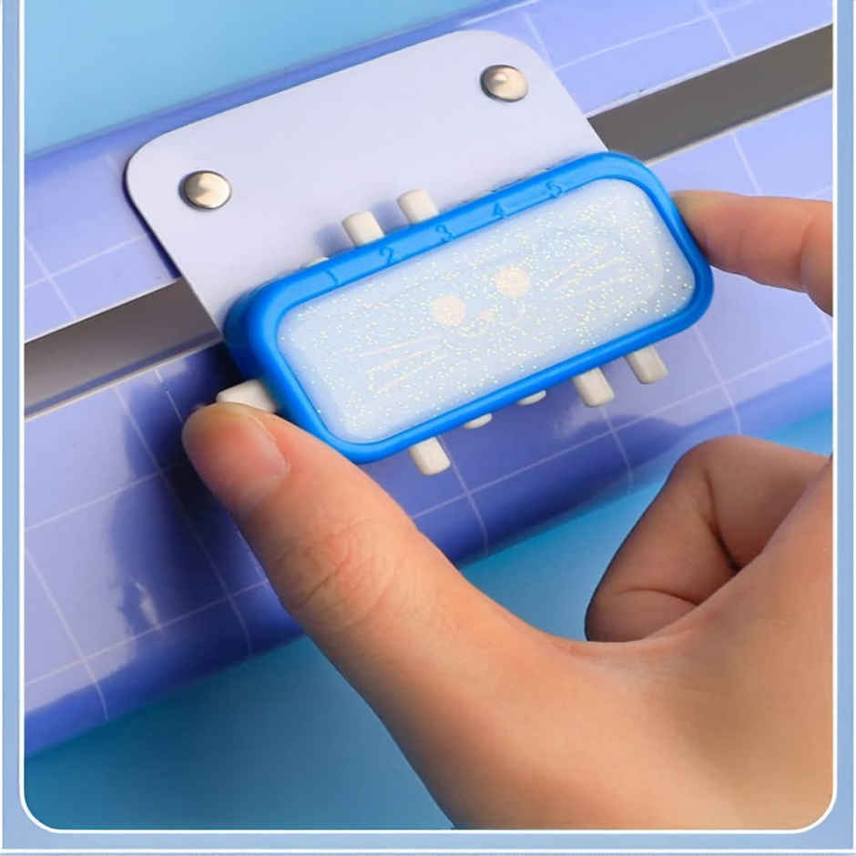 Toyshine Pencil Box with Code Lock Pen Case | Large Capacity | Multi-layer | Space Blue