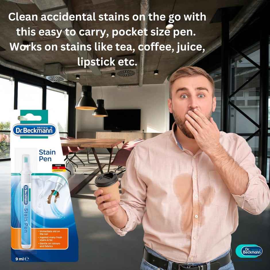 Dr. Beckmann Stain Pen Stain Remover For Clothes | Travel Friendly