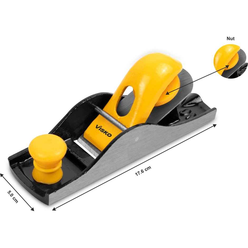 Visko 338 Cast Iron Hand Plane | 17.6 cm - Assorted