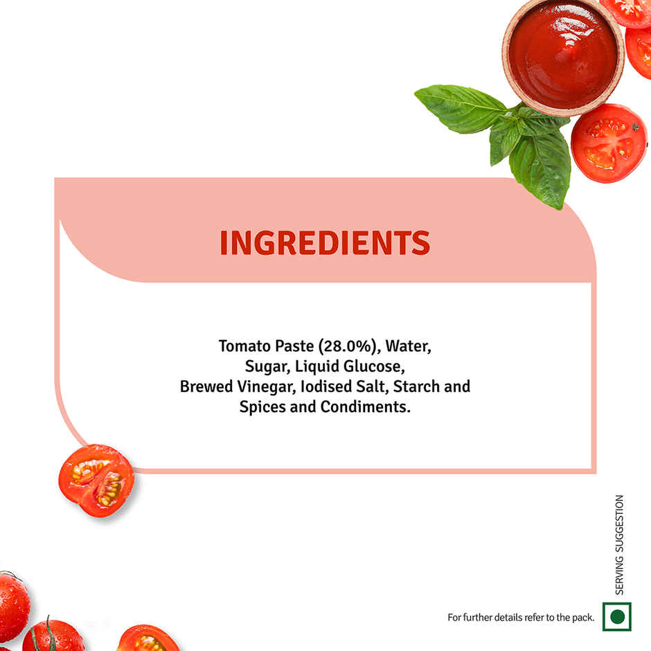 Veeba Tomato Ketchup - No Added Preservatives