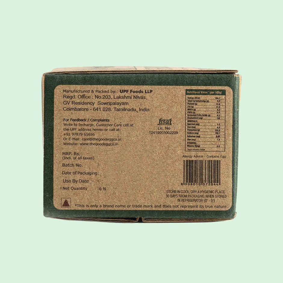UPF The Good Egg Co. Cage Free Eggs