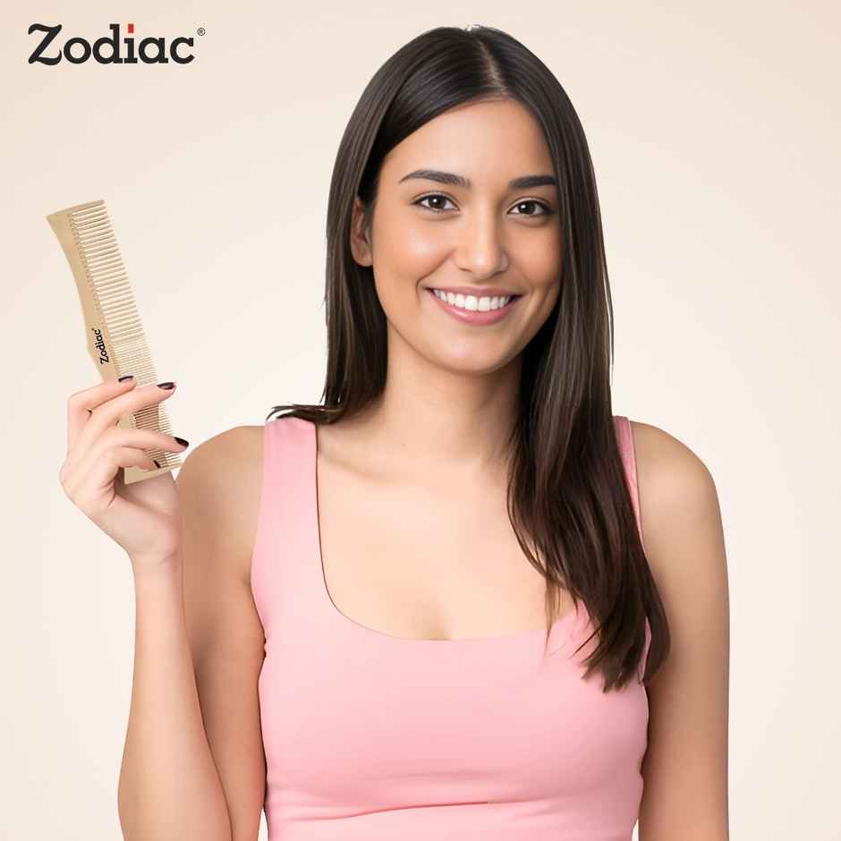Zodiac King Comb | Light Brown