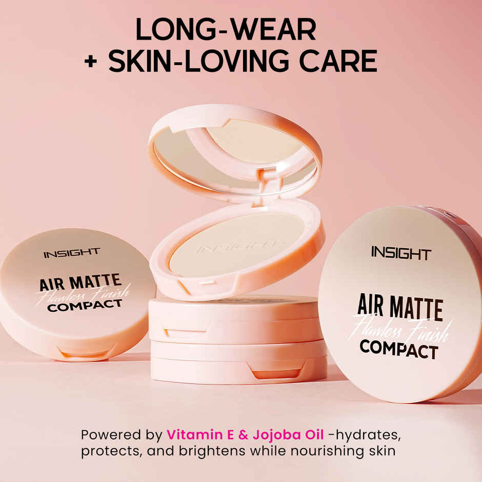 Insight Cosmetics Air Matte Flawless Finish Compact - Porcelain Glow