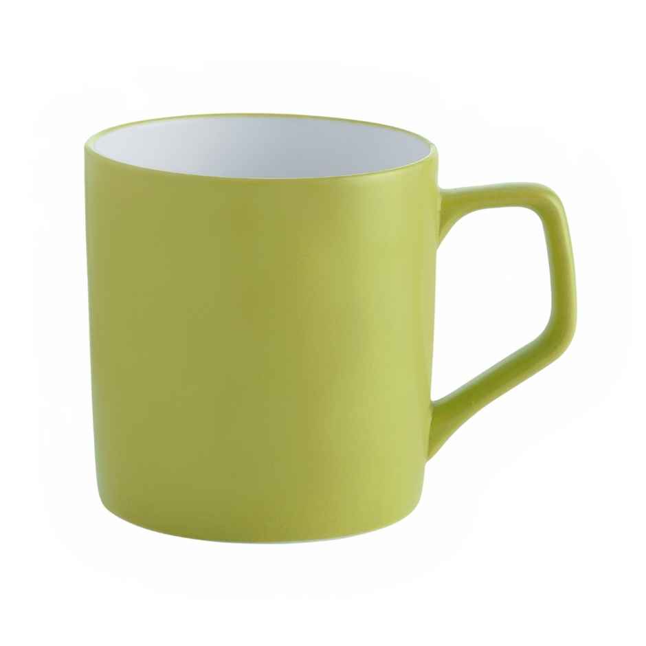 Clay Craft Fine Ceramic Director Coffee Mug Set | Set Of 4 | Green