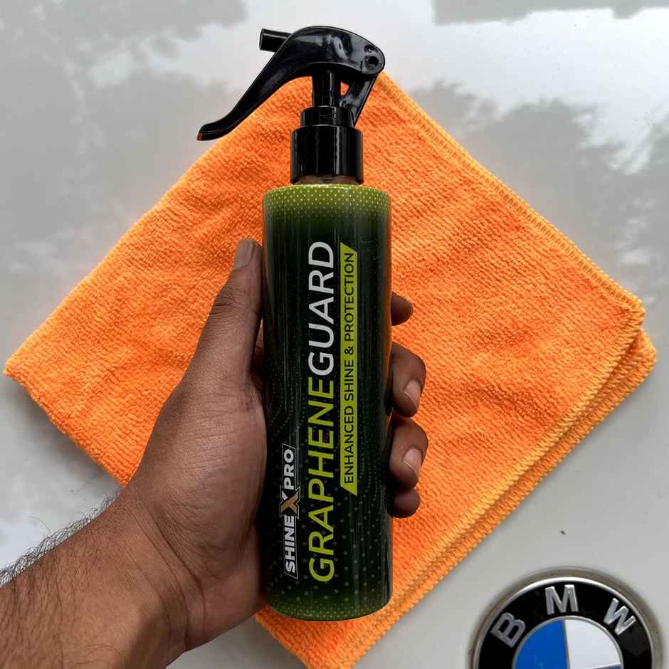 ShineXPro DIY Graphene Coating For Car | Hydrophobic | Extreme Gloss | Slickness & UV Protection