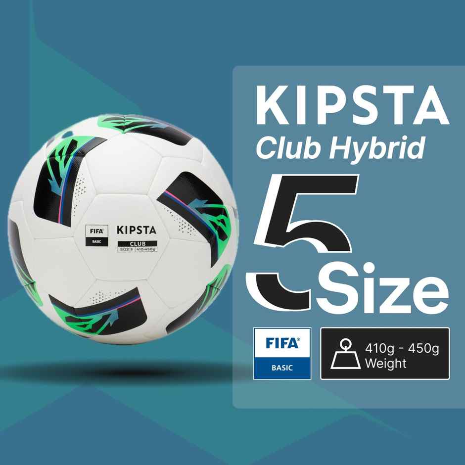 Decathlon | Kipsta Basic Club Hybrid Football - Size 5