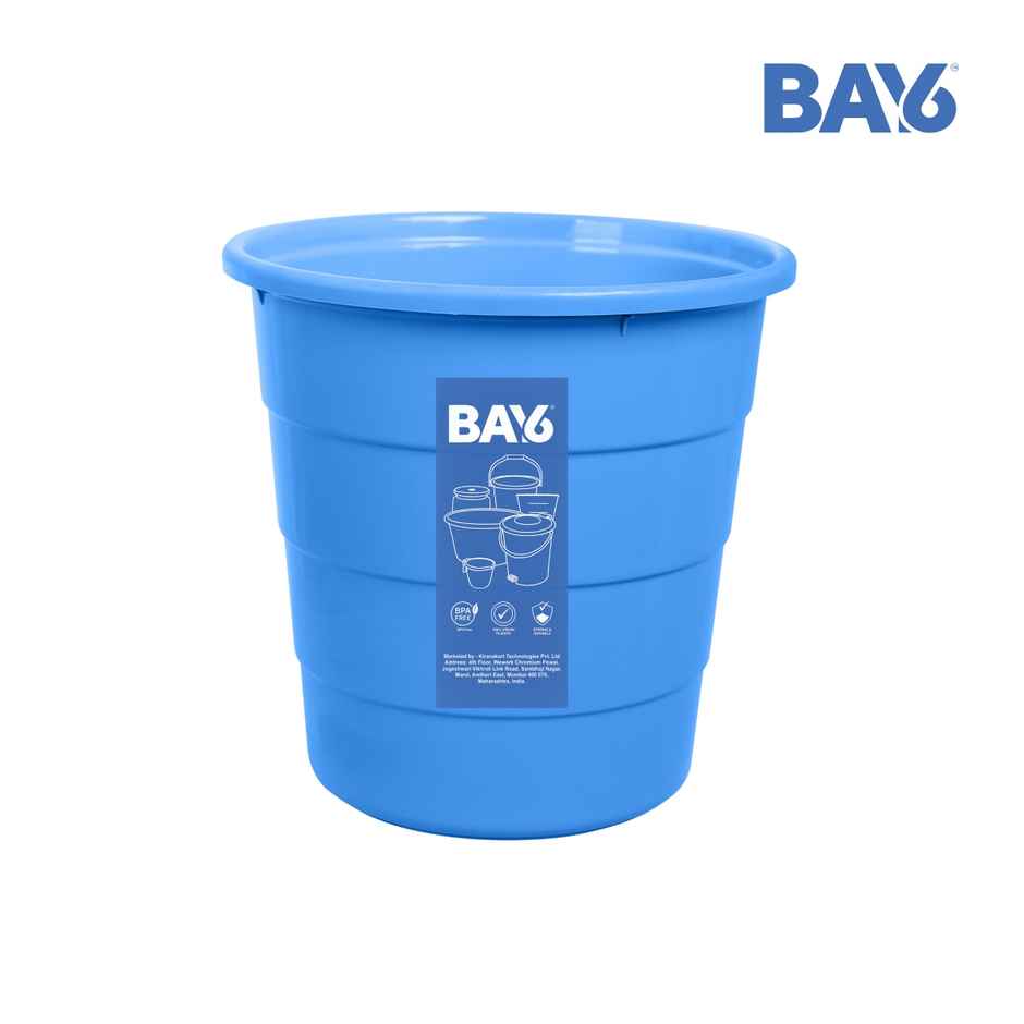 BAY6 Waste Paper Bin 8.5 L - Blue