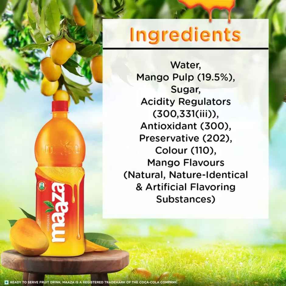 Maaza| Real Mango Fruit Drink | The Coca-Cola Company