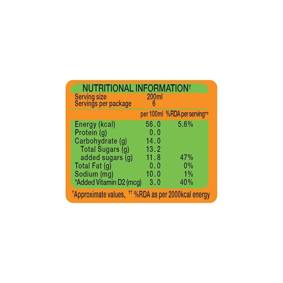 Paper Boat Swing Lively Orange | Refreshing Orange Drink