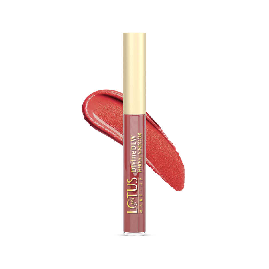 Lotus Make-Up Divine Dew Herbal Sindoor Rosy Blush Water And Smudge Resistant