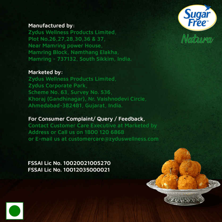 Sugar Free Natura Low Calorie Sweetener
