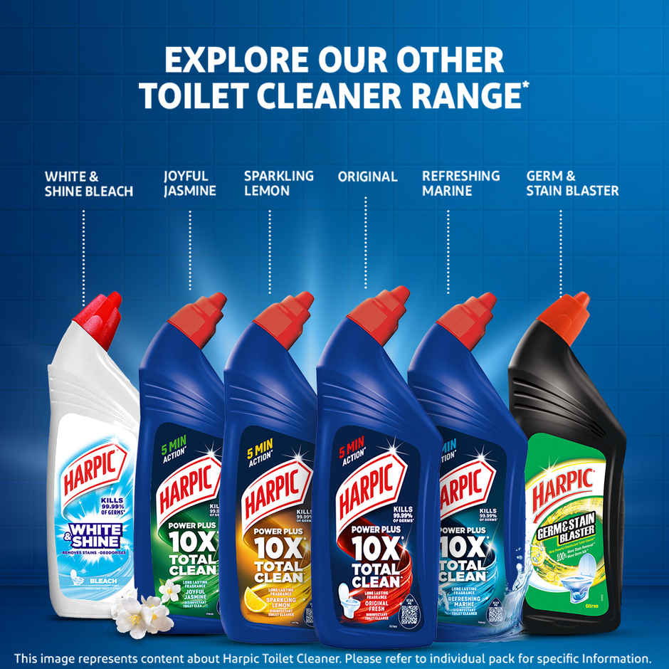 Harpic Toilet Cleaner Liquid | Marine