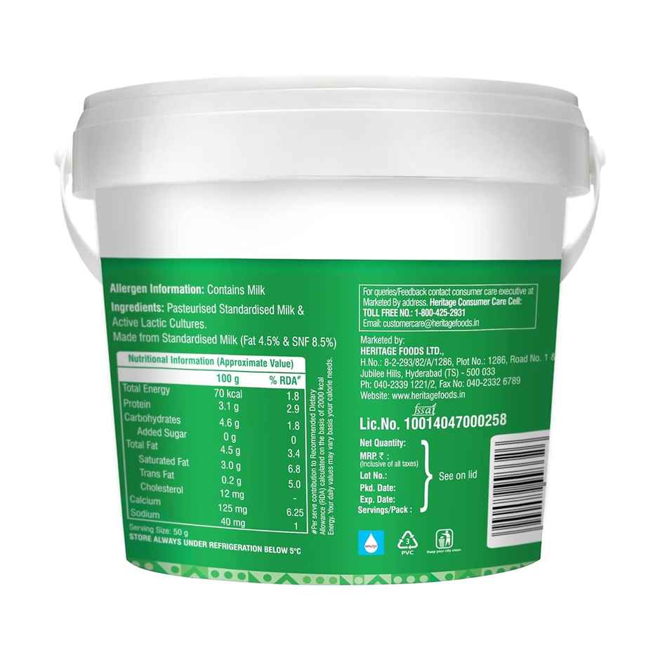 Heritage Creamilicious Curd Tub