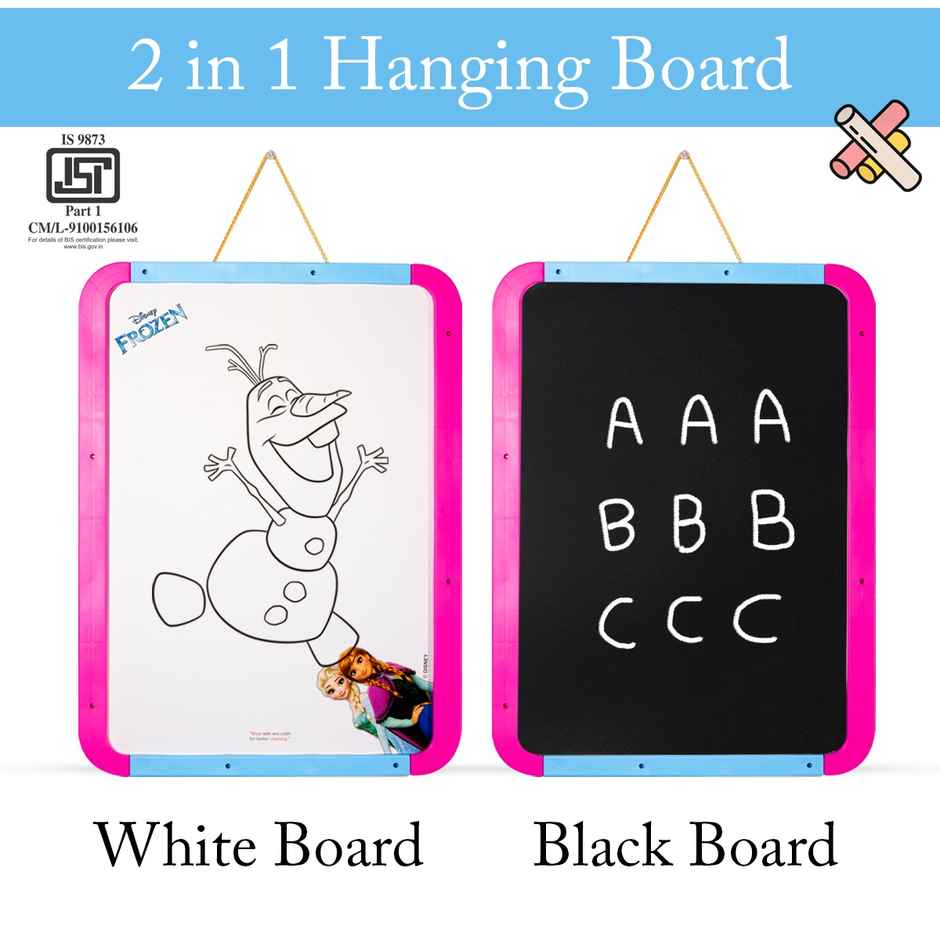 Itoys 2 in 1 Hanging Board Big- Frozen (Colour May Vary)