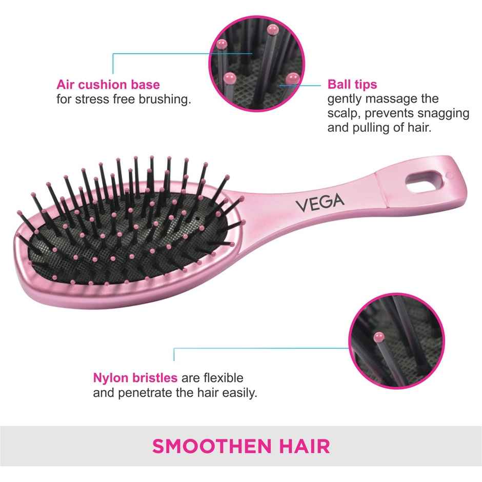 VEGA Mini Flat Hair Brush For Men & Women (R1-Mb)