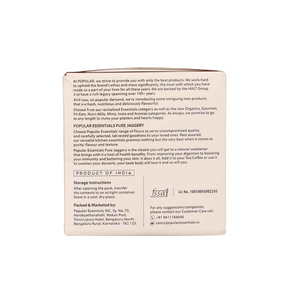 Popular Essentials Pure Jaggery