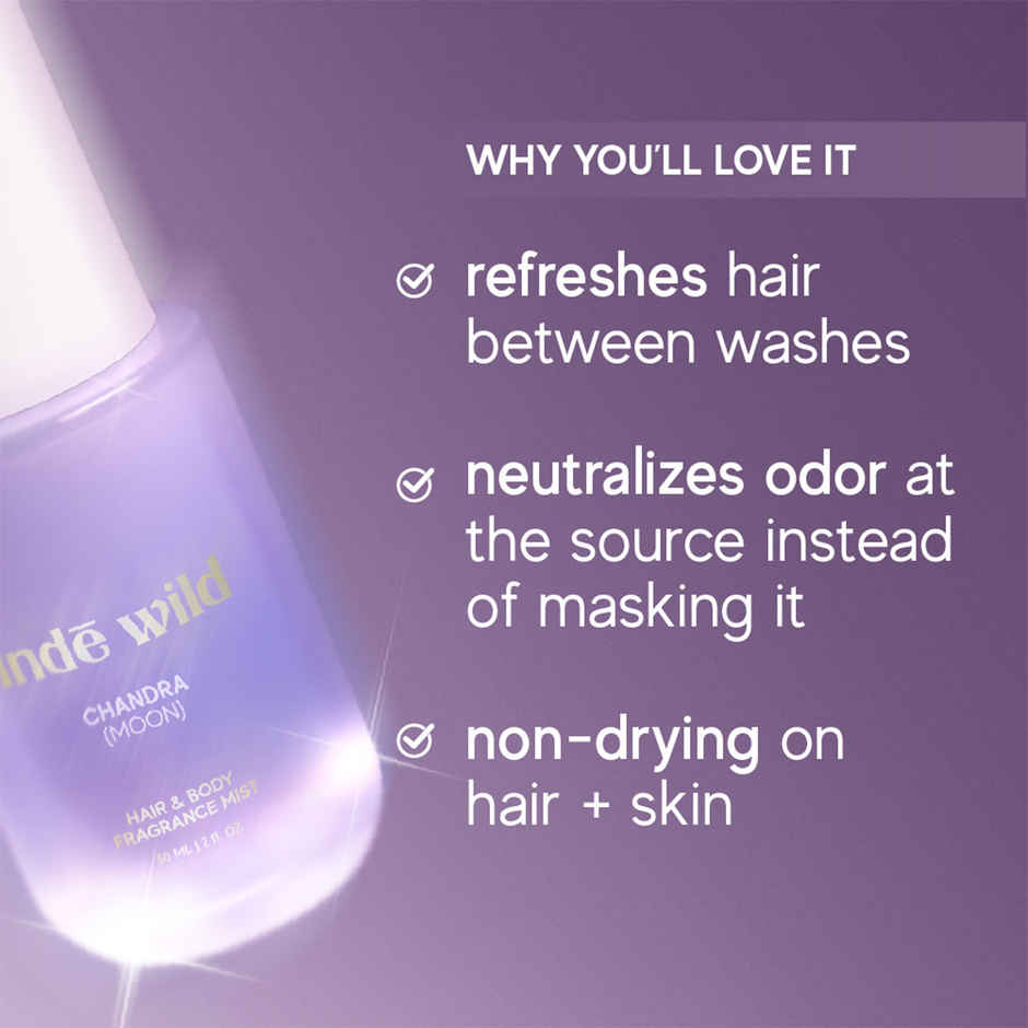 inde wild Chandra Moon Hair and Body Fragrance Mist