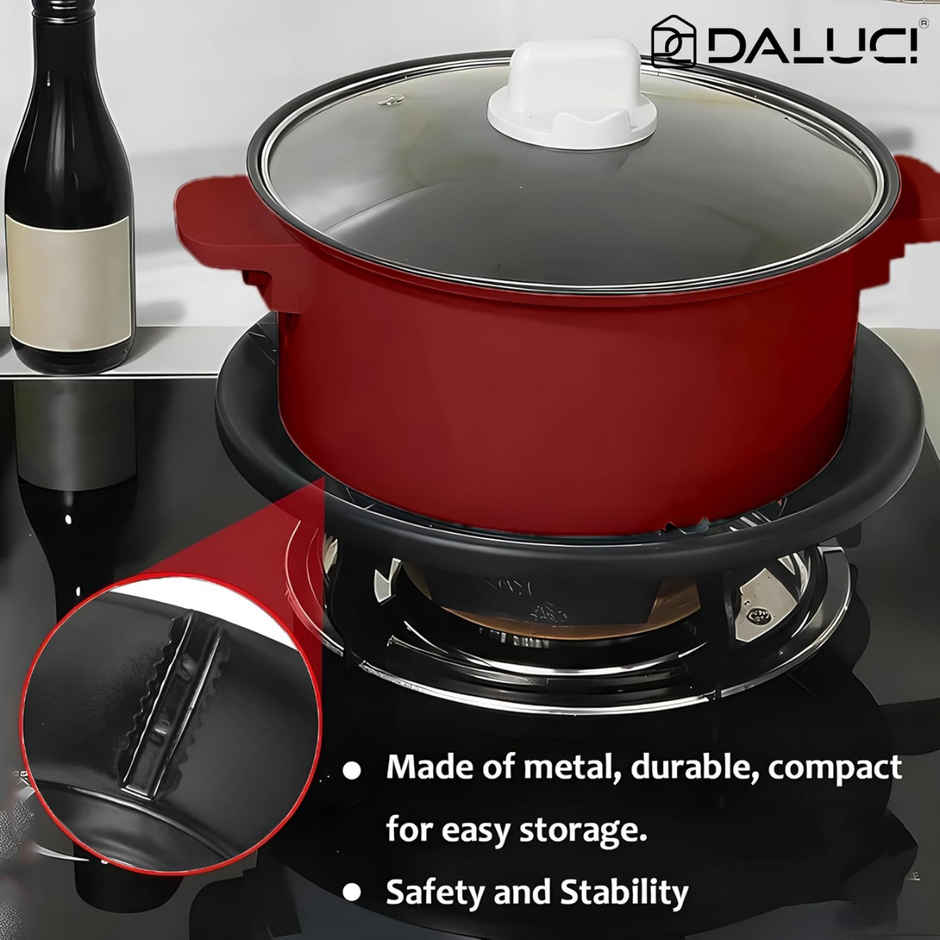 DALUCI Gas Saver Stand Gas Stove Burner Support Ring Windproof Energy Saving