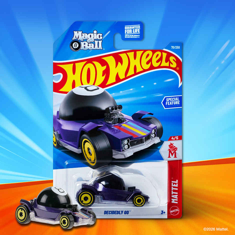 Hot Wheels Worldwide Basic Car HW DECIDEDLY GO Toy Car for Kids and Collectors