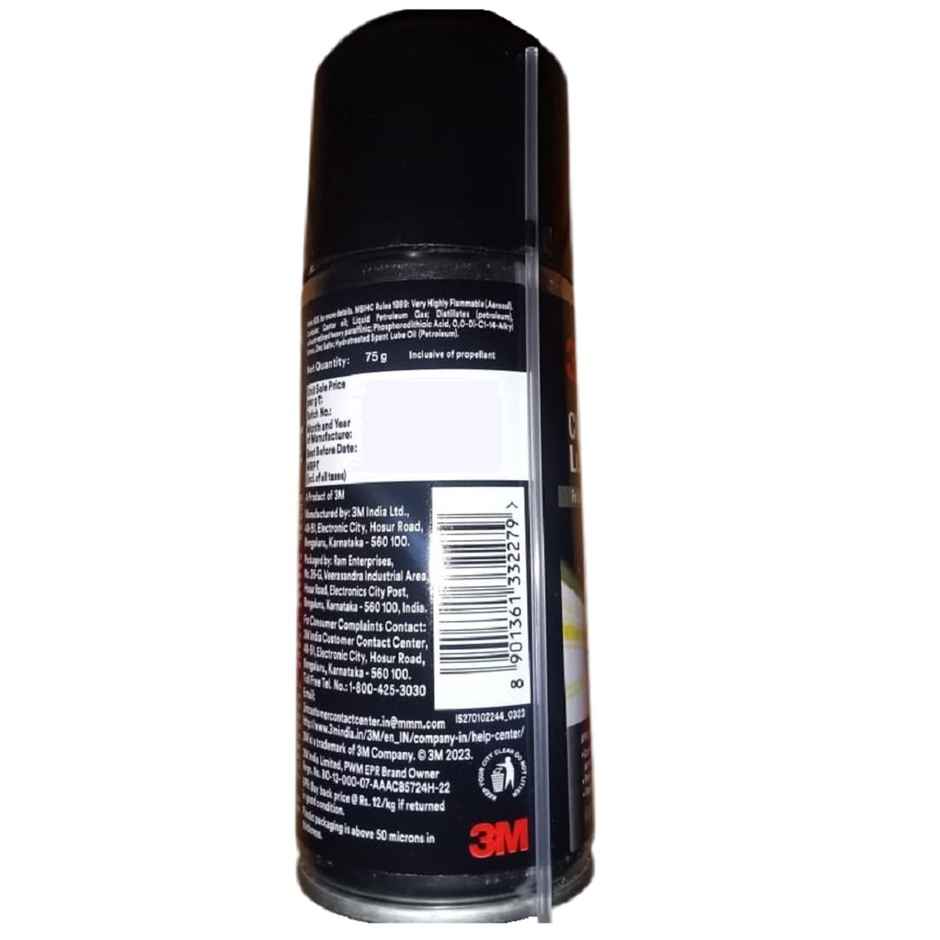 Sheen Microfiber Cleaning Sponge - Assorted (1pc) & 3M Bike Chain Lubricant | 75 G (1pc) Combo