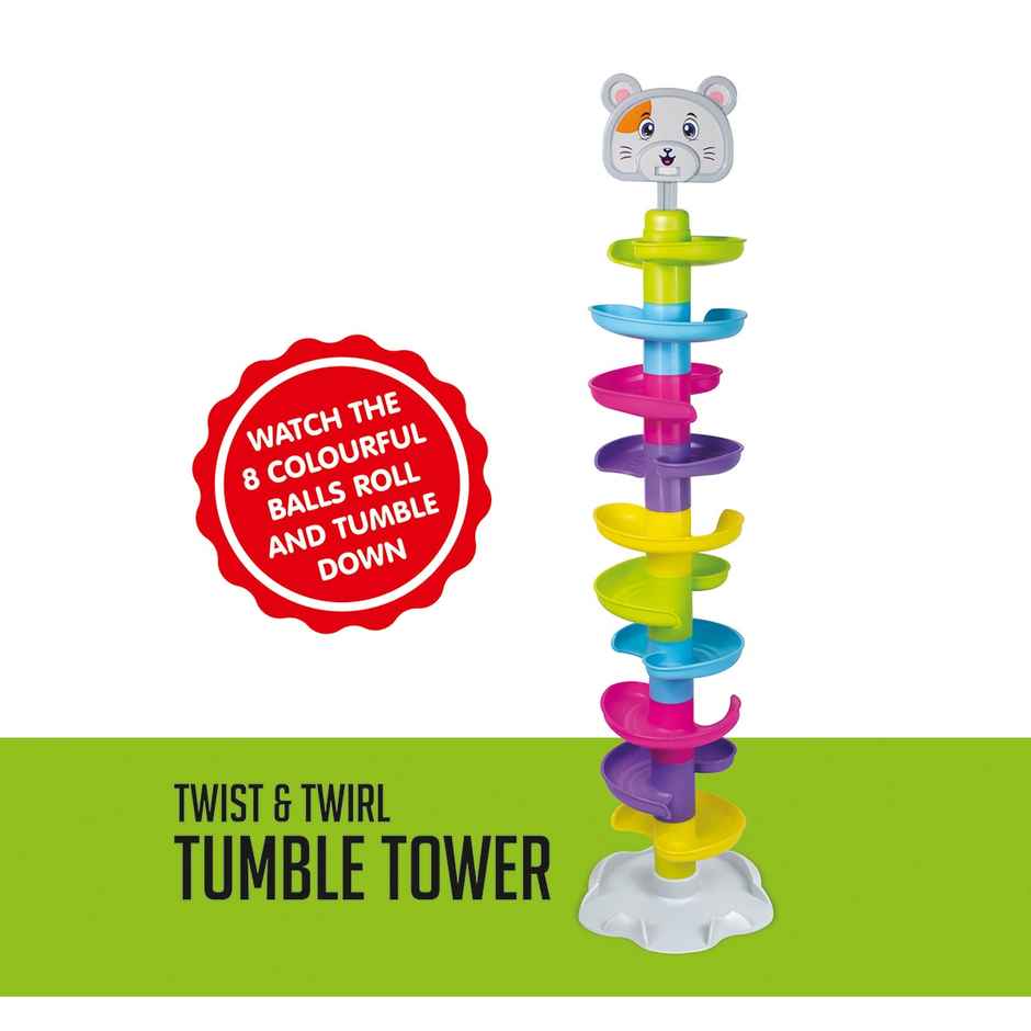 Itoys Tumble Tower(Colour May Vary)