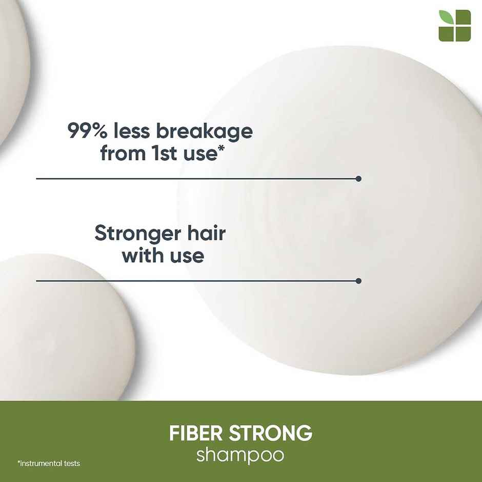 BIOLAGE FIBERSTRONG Shampoo, Reduce Hair Breakage, Vegan & No Added Parabens