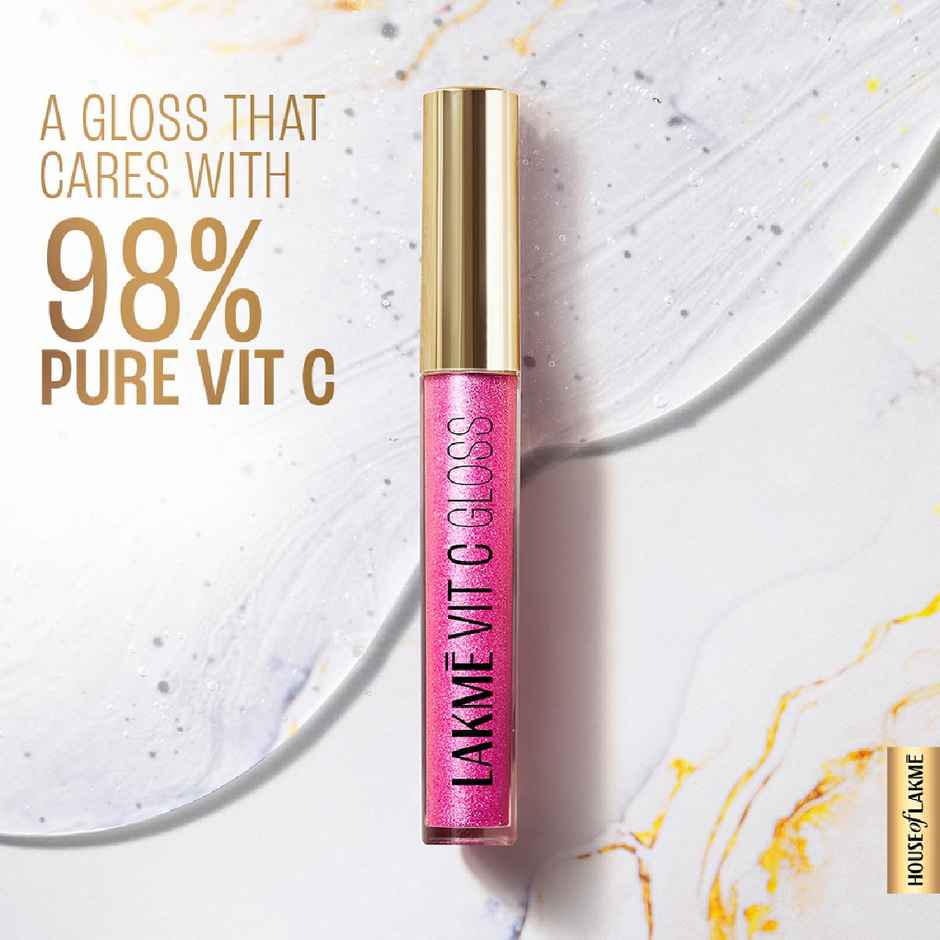 Lakme Superglowvit-C Gloss | Coca Brown C4