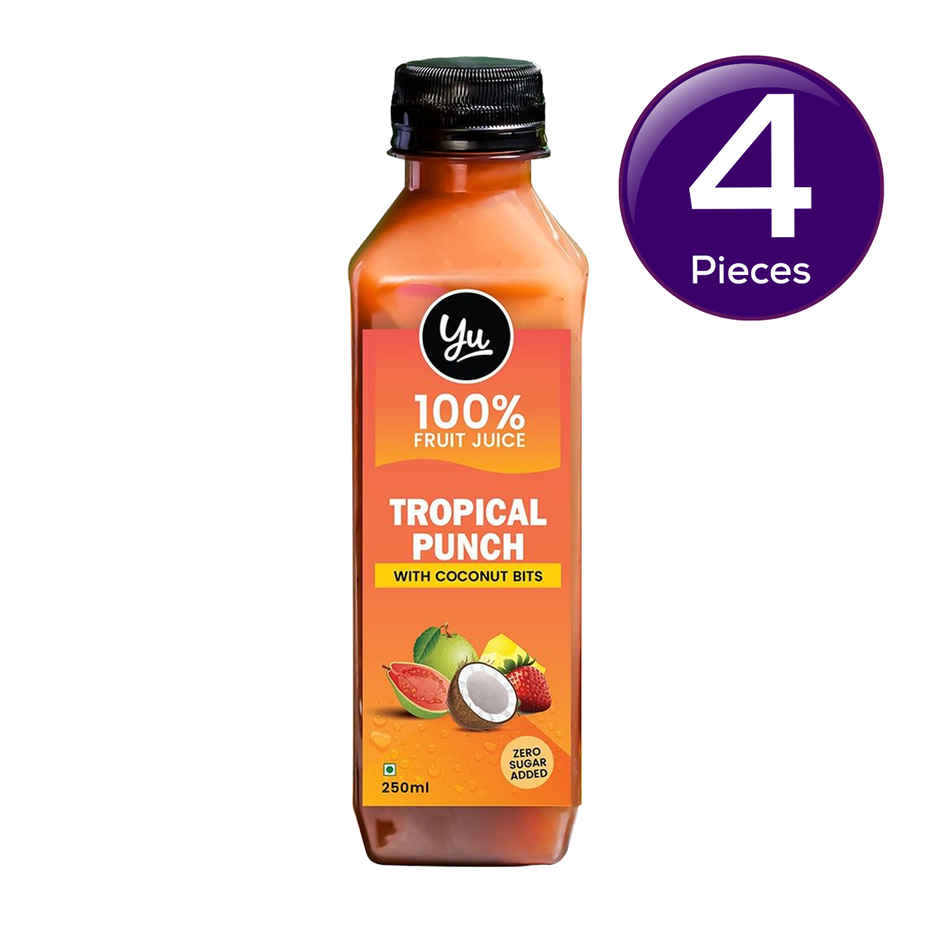 Buy Yu Foods Tropical Punch Fruit Juice Combo Online - Price @ ₹1016 ...
