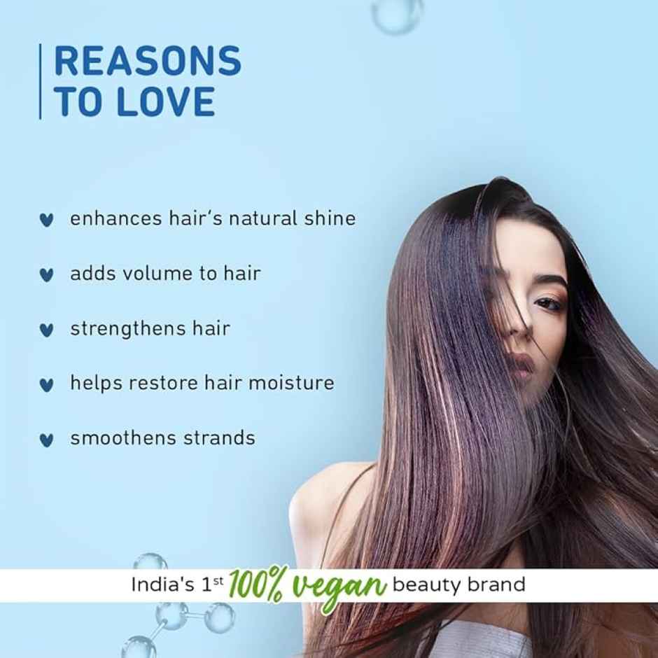 Plum Coconut Shampoo for Rough Hair with Coconut Milk and Peptides for Soft & SilkyHair