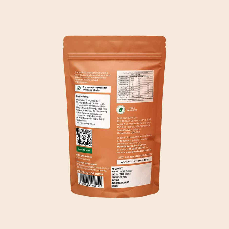 Millet Namkeen | Desi Masala, Healthy Snacks By Eat Better Co