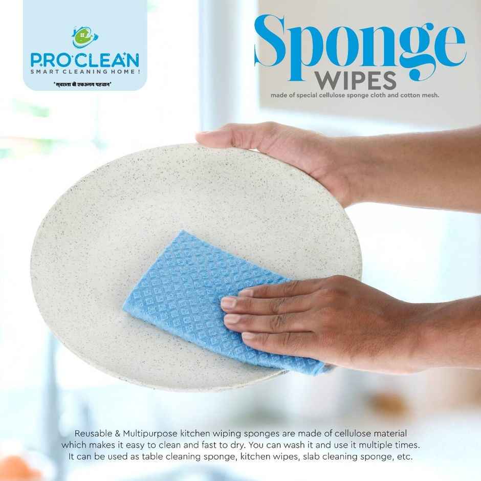 PROCLEAN Resuable Sponge Wipes