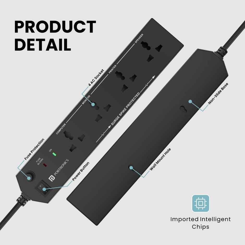 Portronics Power Plate 10 Combo