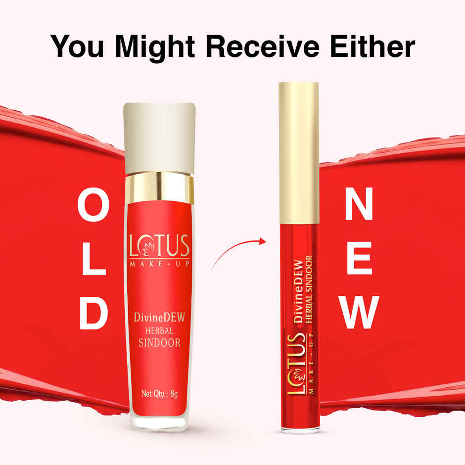 Lotus Make-Up Divine Dew Herbal Sindoor Love Drop Water And Smudge Resistant