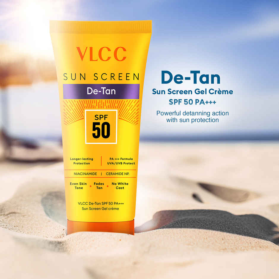 VLCC De-Tan SPF 50 PA+++ Sun Screen Gel Creme