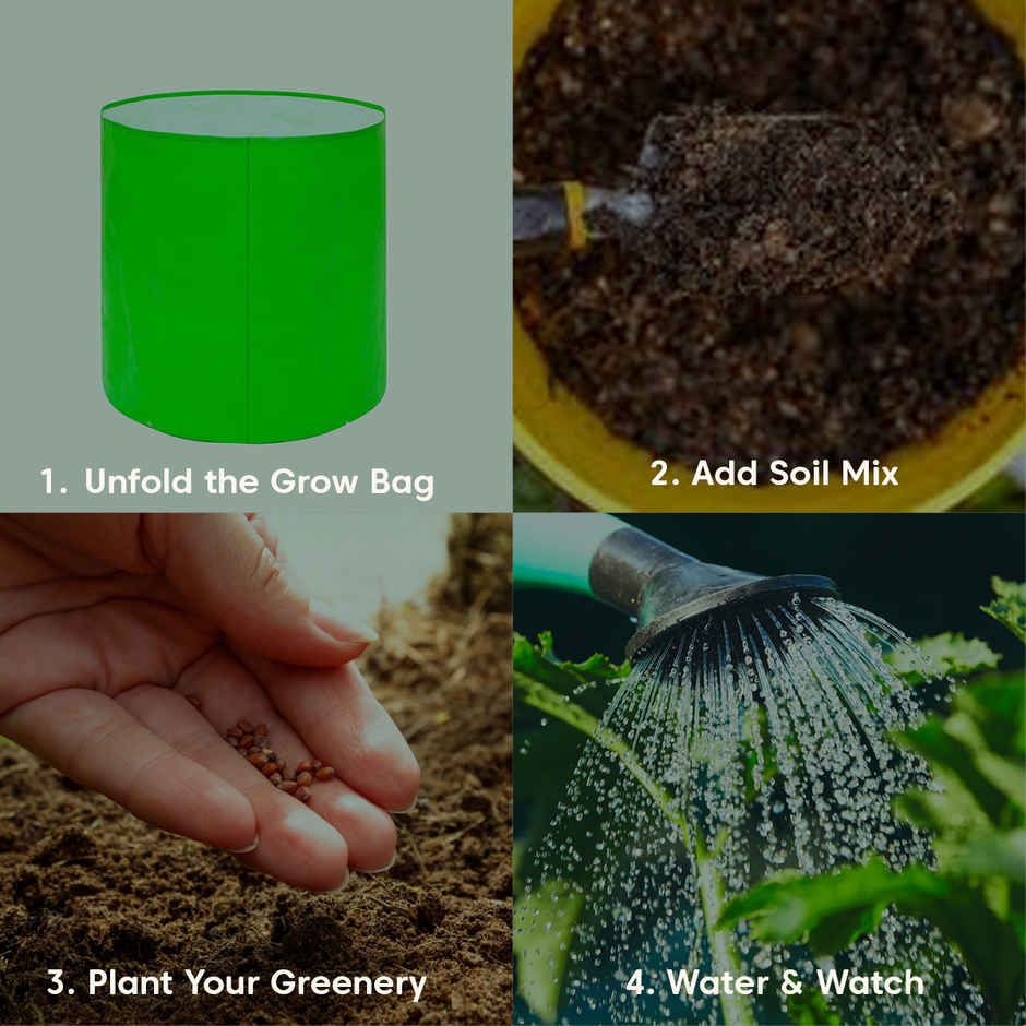 Kyari Grow Bags - 12 x 12 in