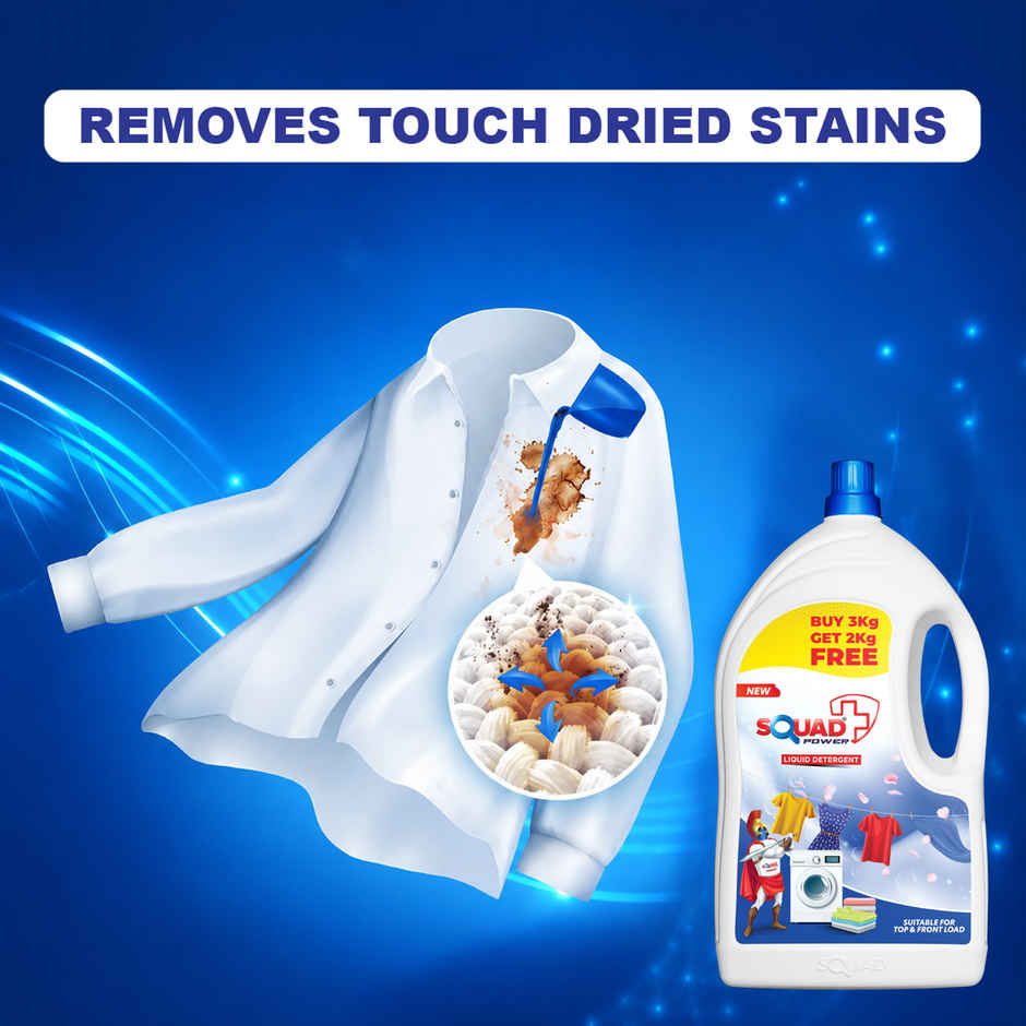 SQUAD Power Liquid Detergent