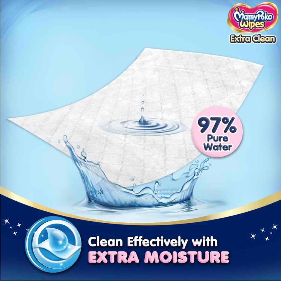 MamyPoko Extra clean wipes (72)