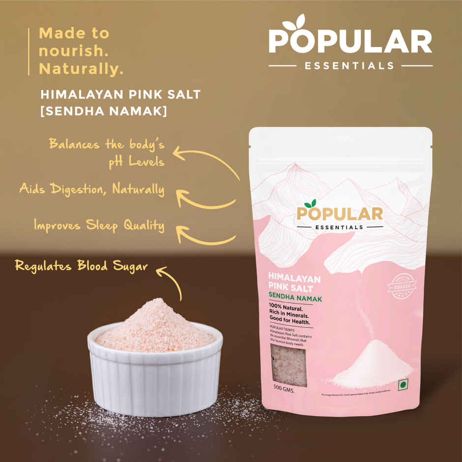 Popular Essentials Pink Rock Salt | Sendha Namak