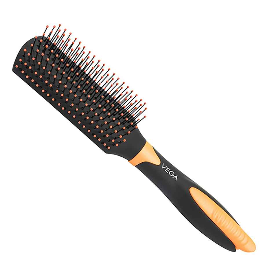 VEGA Flat Hair Brush with Sectioning Clip for Men and Women|E20-FB