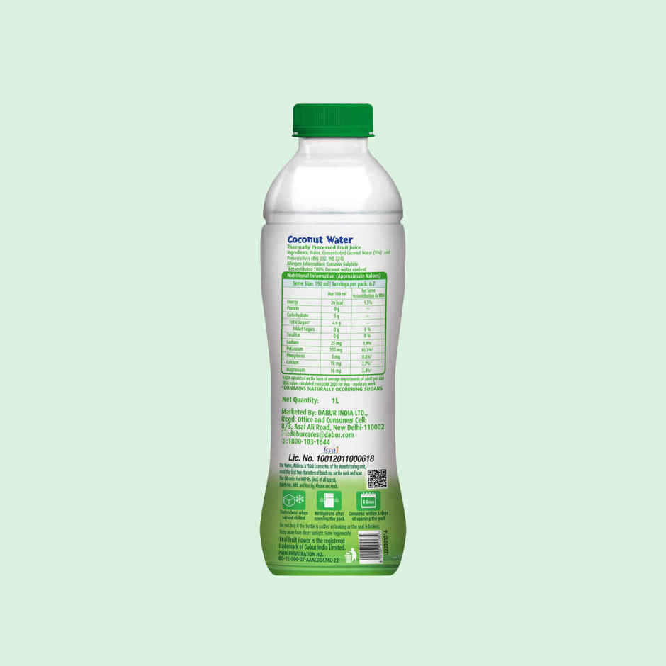 Real Activ Coconut Water | Refreshing Hydration with No Added Sugars