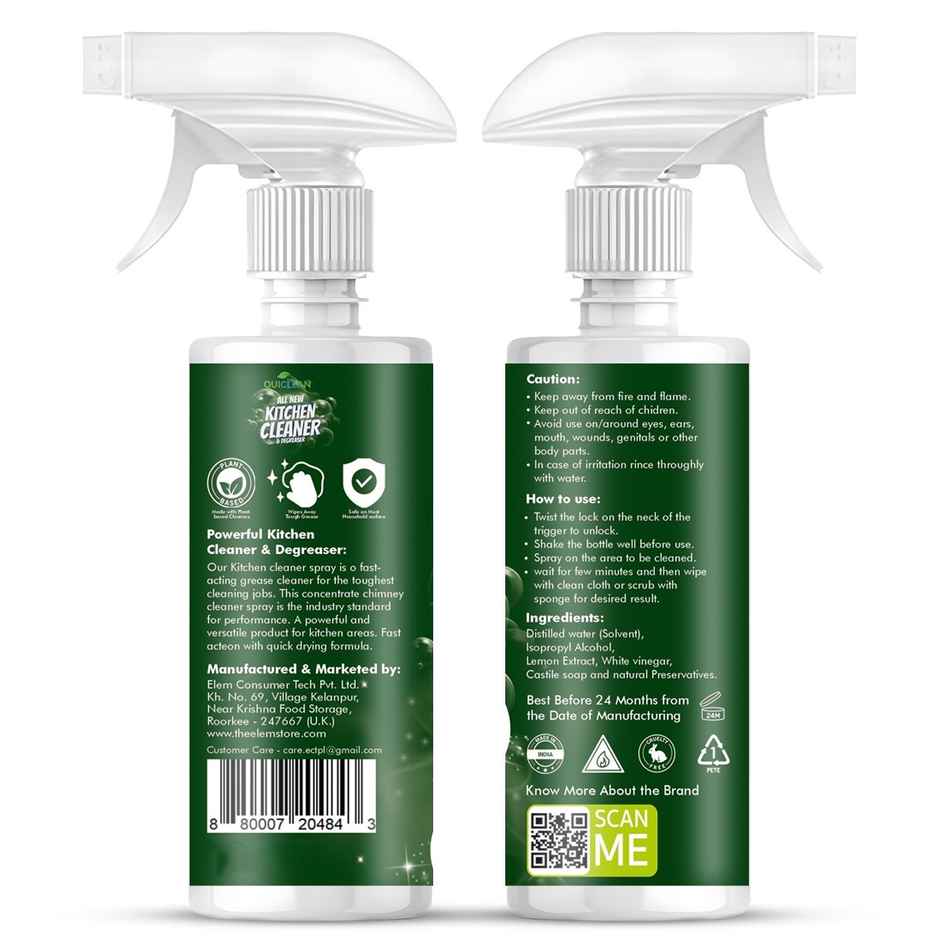 Quiclean Kitchen Cleaner and Degreaser