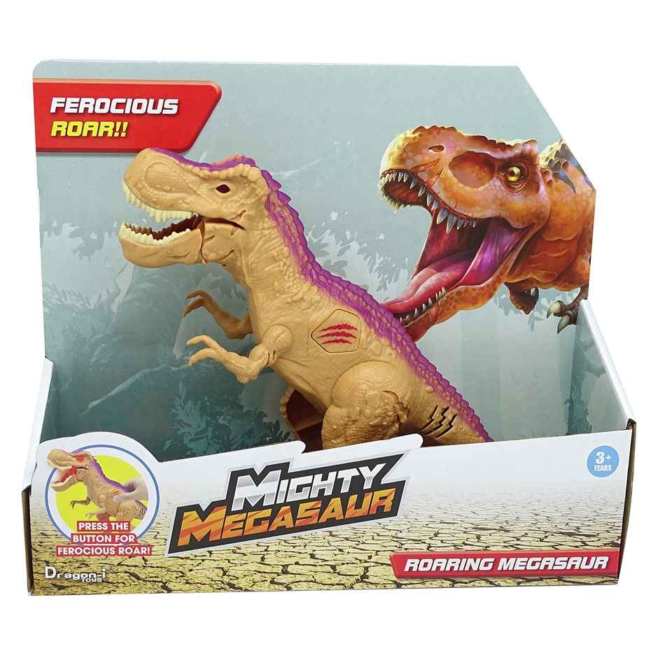 Hamleys Dragon I Roaring T-Rex Electronic Dinosaur Toys for Kids 3Y+, Multicolour