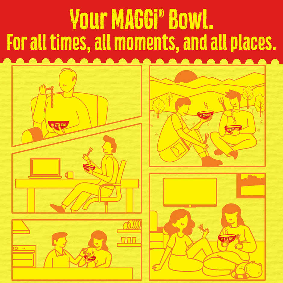 Maggi Instant Noodles with Signature Maggi Bowl