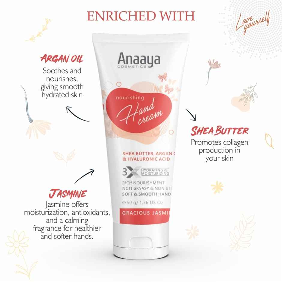 Anaaya Nourishing Hand Cream - Gracious Jasmine