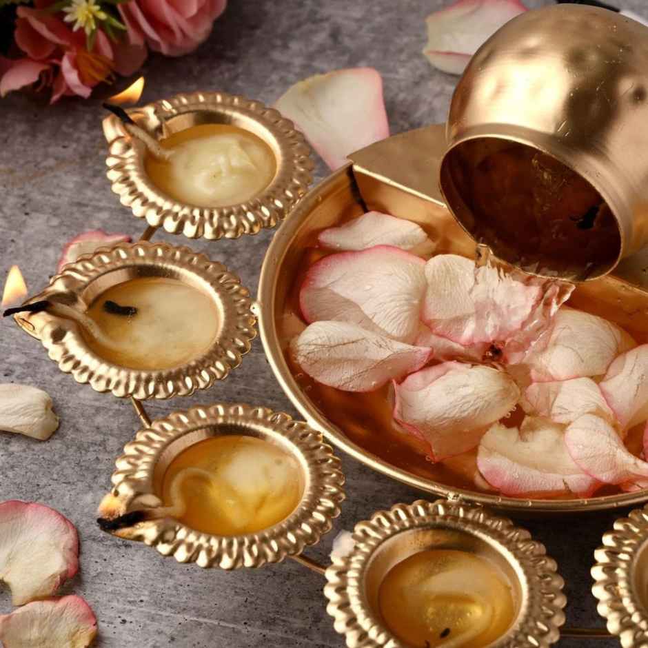 Urban Born Diya Urli Bowl Water Fountain